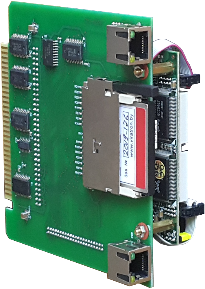 Процессорная плата CPU-6358 контроллера телемеханики МИКРО